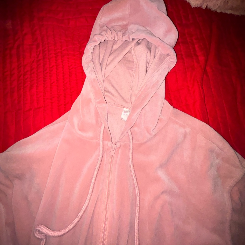 No Boundaries Blush Pink Fleece Hoodie